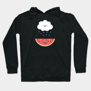 Rainy Cloud & Watermelon Hoodie